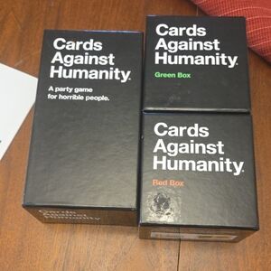 Party Game Set - Black, Green, Red